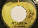 THE BEATLES / LADY MADONNA / APPLE ALL RIGHTS REISSUE 1975