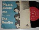 Mega rare The Beatles single 45 Please, Please Me 1st Press 1963 Sweden VG+/VG+