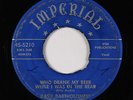 Blues R&B 45 - Dave Bartholomew - Who Drank My Beer - Imperial - mp3 - rare OG