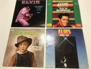 4 ELVIS LP'S: MOODY BLUES; FUN IN ACAPULCO; ELVIS COUNTRY; ELVIS RAISED ON ROCK