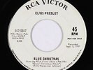 Elvis Presley Xmas 45 - Blue Christmas - RCA Victor - mp3 - promo