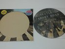 THE BEATLES Abbey Road LP 1979 PICTURE DISC 5C P062-04243 w/ Rare French Sticker
