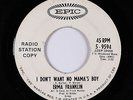 R&B Soul 45 - Erma Franklin - I Don't Want No Mama's Boy - Epic - mp3