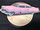 Bruce Springsteen Pink Cadillac Picture Shaped Record Dancing In The Dark Signed