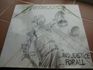 Metallica And Justice For All LP UK Vertigo 1st Press [Ex+/Ex]
