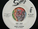 HEAR Eddie Atwood 45 Hot Saki/Peach Fuzz SURF tittyshaker rockabilly instro sax