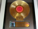 HOOTERS NERVOUS NIGHT 1985 GOLD RECORD RIAA CERTIFIED SALES AWARD