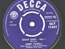 UK R&B Mod Garage Rocker 45 - JIMMY POWELL - Sugar Babe Prt 1 / Prt 2