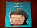 Queen - Breakthru Shaped Picture Disc 7 Inch Vinyl Record NEAR MINT VERY RARE