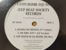 LATIN BOMB SQUAD Handle My Bizness RARE RANDOM RAP SEALED 12