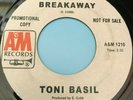 Northern Soul 45 Toni Basil-Breakaway/ Robert John-Raindrops...-A&M Demo Reissue