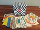 PLATTER-PAK Case with (23) records-45rpm with sleeves-1960's