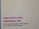 Hans Werner Henze, Friedrich Hölderlin K LP Album Gat Vinyl Schallplatte 76366