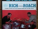 BUDDY RICH Versus MAX ROACH LP Mercury Records 60133 deep groove 1959 vinyl 1st