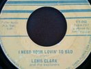 Very Rare Florida Northern Soul LEWIS CLARK. Tigertown # T T - 002.   VG