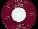 MFD IN CANADA 1968 ROCK FUNK SOUL 45 RPM PHILIPPE BRUNA : ELLE EST BELLE