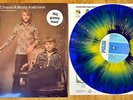 ABBA - Björn Ulvaeus & Benny Andersson - Lycka - 12 Inch BLUE YELLOW  Vinyl