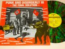 PUNK AND DISORDERLY III ORIG 1ST PRESS ON VERY RARE GREEN MARBLED VINYL N/M PUNK