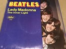 THE BEATLES Lady Madonna Capitol 2138 45 Picture Sleeve With Fan Club Insert
