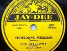 MELLOWS feat LlLLIAN LEACH doo-wop 78 YESTERDAY's MEMORIES / LOVABLE LILLY TB114