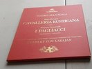 MASCAGNI CAVALLERIA RUSTICANA KARAJAN DGG 2709020 3 LP SET
