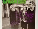 Green Day “Warning” LP Green Vinyl Signed Autograph By Band w/COA Mint