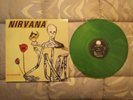 NIRVANA INCESTICIDE LP TRANS. GREEN VINYL GEFFEN 1992 HOLLAND SUB POP Grunge