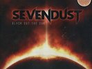 SEVENDUST - BLACK OUT THE SUN BLOOD RED W/BLACK HALLOWEEN ORANGE SPLATTER VINYL