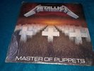 1986 Metallica Master Of Puppets Elektra Asylum Vinyl Record LP VG