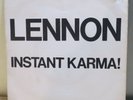 LENNON ONO : INSTANT KARMA   / WHO HAS SEEN THE WIND ? ( UK APPLES 1003)