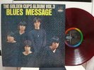 THE GOLDEN CUPS / BLUES MESSAGE, JAPAN ORIG. 1969 LP RED WAX POKORA PSYCH EX+