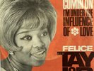FELICE TAYLOR I Feel Love Comin On GERMAN PIC SLV SINGLE Orig 1967 NORTHERN SOUL