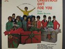 VARIOUS: A Christmas Gift For You LP (Mono, yellow & red lbl, razor mark tear