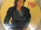 Michael Jackson Bad 1987 Ltd Ed Yellow Pic Disk Vinyl Record 9E9-44043 LIKE NEW