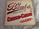 1972 Cheech And Chong Big Bambu LP Vinyl Record With Original Rolling Paper