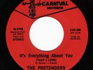 PRETENDERS It's Everything About You Carnival 560 Northern Modern Soul 45 NM