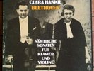 6733 001 Beethoven Complete Violin Sonatas / Griumiaux / Haskil 4 LP box set