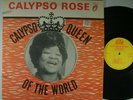 CALYPSO ROSE Calypso Queen of The World LP Rose MADE in BARBADOS NM