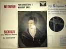 Backhaus Beethoven Piano Conc 3 Moonlight Sonata Decca SXL 2190 WB UK NM-