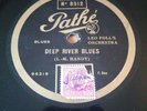 EUROJAZZ - LEO POLL ORCH. - Deep river blues - 78 tours /78 RPM Pathé