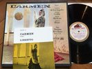 BEECHAM Carmen Bizet UK 1ED HMV ASD 331-333 M- 3-LP Box incl Libretto