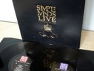 Simple Minds Live In The City Of Light + Booklet UK 2 x LP Virgin SMDL 1 1987 EX