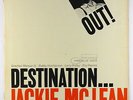 Jackie McLean - Destination Out LP - Blue Note - BLP 4165 Mono RVG Ear NY USA