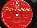 MARGARET JOHNSON & CLARENCE WILLIAMS BAND ‘ABSENT MINDED BLUES’ PARLOPHONE 78