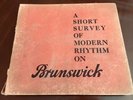 78rpm ALBUM 'A SHORT SURVEY OF MODERN RHYTHM MUSIC (8 records) RARE
