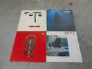 TOTO-4 LP'S-VINYL-JEFF PORCARO-TURN BACK-IV-HYDRA-GF-FAHRENHEIT-INNERS-PROMO-NM