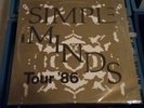 SIMPLE MINDS - TOUR '86 - VERY RARE DOUBLE LP