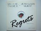 Mylene Farmer / Jean Louis Murats Maxi 45Tours vinyle Promo Regrets