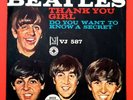 THE BEATLES -THANK YOU GIRL (VJ 587) TOP-RARE ITALIAN SINGLE (IMPORT FROM U.S.A)