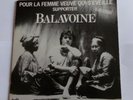 Daniel Balavoine - Pour la Femme veuve qui s'éveille - Maxi 45 tours - Rare